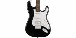 Hot Sale 🎁 Squier Bullet Stratocaster HT (Hard Tail) HSS Black 🎁 -Cheap Guitar Store squier bullet stratocaster ht hss black body