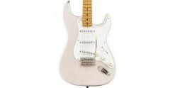Flash Sale 😍 Squier Classic Vibe ‘50s Stratocaster White Blonde 🤩 -Cheap Guitar Store squier classic vibe 50s stratocaster white blonde body