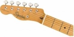 Outlet 🛒 Squier Classic Vibe ‘50s Telecaster Left-Handed Butterscotch Blonde 🛒 -Cheap Guitar Store squier classic vibe 50s telecaster left handed butterscotch blonde headstock