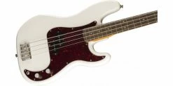 Brand new ✨ Squier Classic Vibe '60s Precision Bass Olympic White 🔥 -Cheap Guitar Store squier classic vibe 60s precision bass olympic white body angle