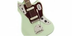 Brand new 🔥 Squier Classic Vibe '70s Jaguar Surf Green ❤️ -Cheap Guitar Store squier classic vibe 70s jaguar surf green body detail