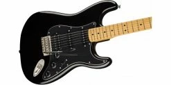 Best Pirce 💯 Squier Classic Vibe '70s Stratocaster HSS Black ❤️ -Cheap Guitar Store squier classic vibe 70s stratocaster hss black body angle