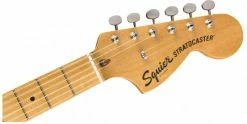 Best Pirce 💯 Squier Classic Vibe '70s Stratocaster HSS Black ❤️ -Cheap Guitar Store squier classic vibe 70s stratocaster hss black headstock