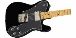 Flash Sale 👏 Squier Classic Vibe '70s Telecaster Custom Black 🎁 -Cheap Guitar Store squier classic vibe 70s telecaster custom black body angle