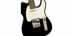 Cheap 💯 Squier Classic Vibe Baritone Custom Telecaster Black 🎉 -Cheap Guitar Store squier classic vibe baritone custom telecaster black body detail