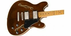 Best reviews of ✔️ Squier Classic Vibe Starcaster Walnut ⭐ -Cheap Guitar Store squier classic vibe starcaster walnut body angle