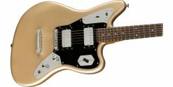 Brand new ❤️ Squier Contemporary Jaguar HH ST Shoreline Gold ❤️ -Cheap Guitar Store squier contemporary jaguar hh st laurel fingerboard black pickguard shoreline gold body angle