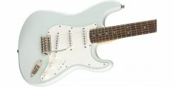 Cheap 🎁 Squier FSR Classic Vibe '70s Stratocaster Sonic Blue 😍 -Cheap Guitar Store squier fsr classic vibe 70s stratocaster sonic blue body angle