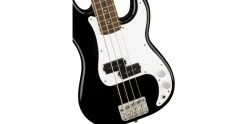 Outlet 🔥 Squier Mini Precision Bass Black 🧨 -Cheap Guitar Store squier mini precision bass black body detail