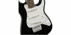 Best Pirce 🤩 Squier Mini Stratocaster Kids Guitar Black 😉 -Cheap Guitar Store squier mini strat black pups