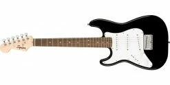 Discount 🔥 Squier Mini Stratocaster Left-Handed Kids Guitar Black 🔔
