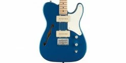 New 💯 Squier Paranormal Cabronita Telecaster Thinline Lake Placid Blue ✨ -Cheap Guitar Store squier paranormal cabronita telecaster thinline lake placid blue body