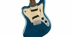Wholesale 🔥 Squier Paranormal Super-Sonic Blue Sparkle 🤩 -Cheap Guitar Store squier paranormal super sonic blue sparkle body detail