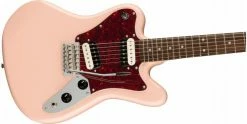 Top 10 🧨 Squier Paranormal Super-Sonic Shell Pink 💯 -Cheap Guitar Store squier paranormal super sonic shell pink body angle