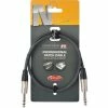 New ⭐ Stagg NPC060SR 60cm/2ft Stereo To Stereo TRS Audio Cable ⌛