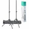 Top 10 👏 Stagg Speaker Stand Pair With Bag Black 🥰 -Cheap Guitar Store stagg speaker stand pair with bag black main