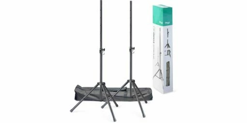 Top 10 👏 Stagg Speaker Stand Pair With Bag Black 🥰 -Cheap Guitar Store stagg speaker stand pair with bag black main
