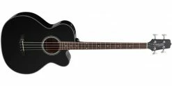 Best deal π Takamine GB30CE-BLK Jumbo Electro-Acoustic Bass Guitar Gloss Black π―