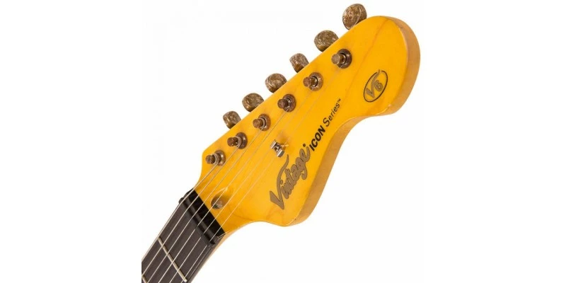 Promo 💯 Vintage V6H ICON HSS Ultra-Gloss Distressed Laguna Blue 🧨 - Image 11