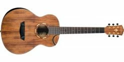 Outlet ✨ Washburn G-Mini 55 KOA Travel Acoustic Guitar Natural 🧨