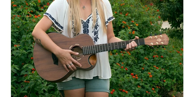 Outlet ⨠Washburn G-Mini 55 KOA Travel Acoustic Guitar Natural 𧨠11 Outlet ⨠Washburn G-Mini 55 KOA Travel Acoustic Guitar Natural 𧨠- Image 9