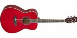 Best deal 🎉 Yamaha FS-TA TransAcoustic Guitar Ruby Red 😀