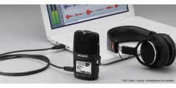 Coupon 😉 Zoom H2n Handy Recorder ✨ -Cheap Guitar Store zoom h2n handy recorder plugged into laptop